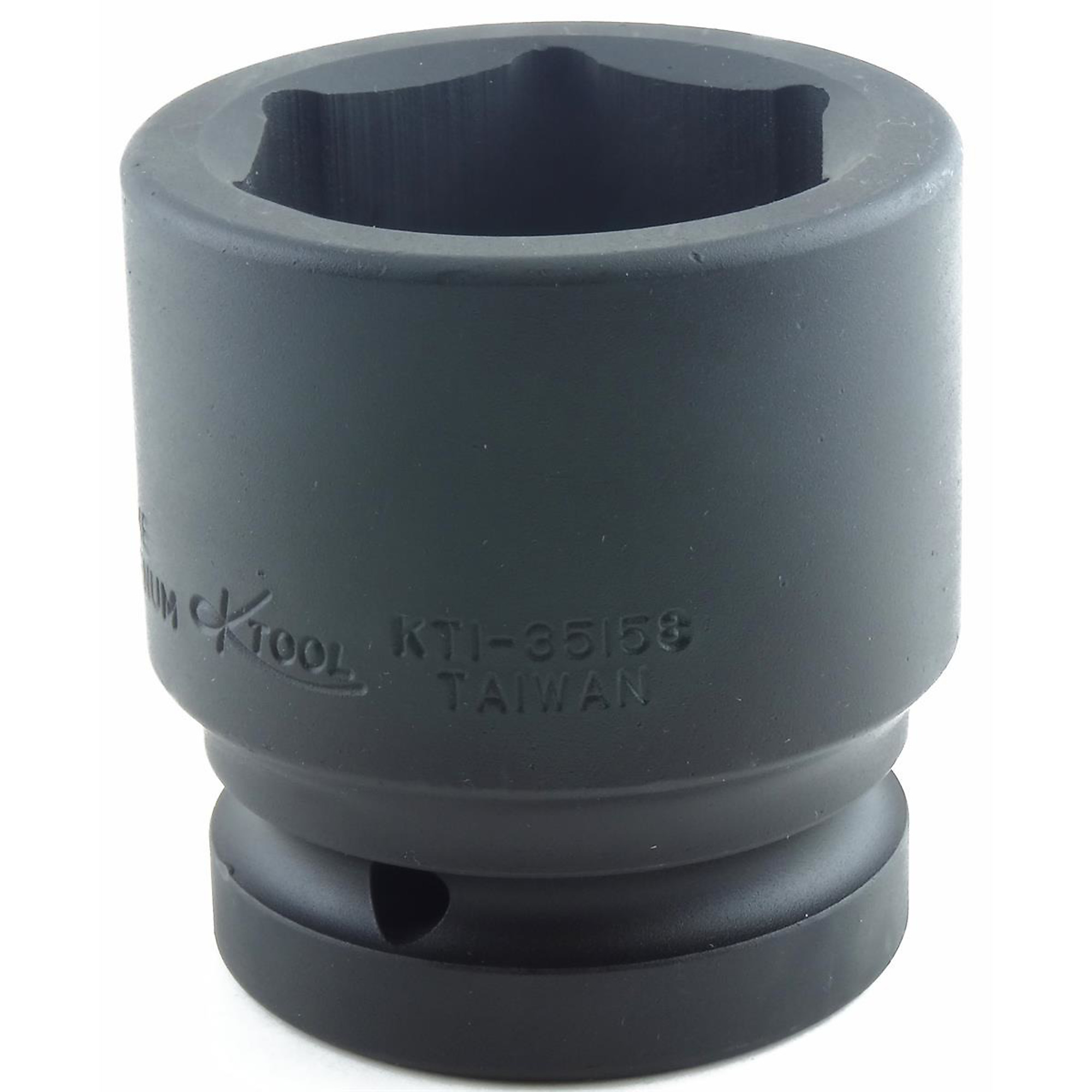 K Tool International 1in. Drive Impact Socket — 1-13 Short, Chrome-Moly Steel, Model# KTI35158